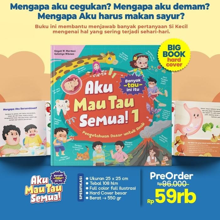 

Aku Mau Tau Semua seri 1 (Big Book Hardcover)