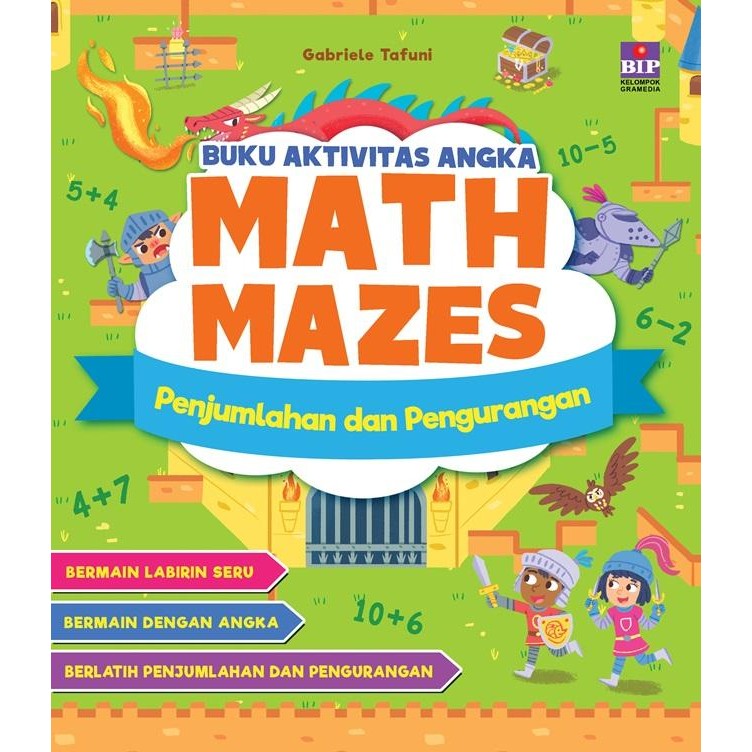 

Buku Aktivitas Angka Math Maze Penjumlahan Dan Pengurangan