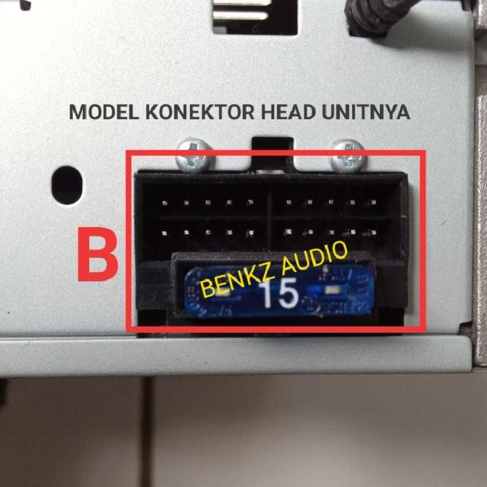 Soket Headunit Dvd Tape Mobil Universal 20 Pin (69)