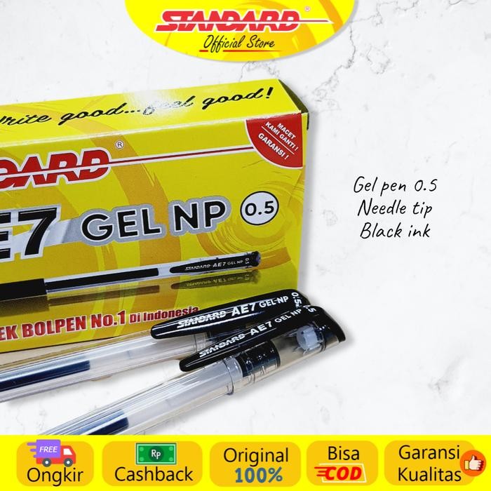 

I77W Standard - Pulpen Ae7 Gel Np 0.5 ( Alat Tulis / Pen / Ballpoint / Pena )
