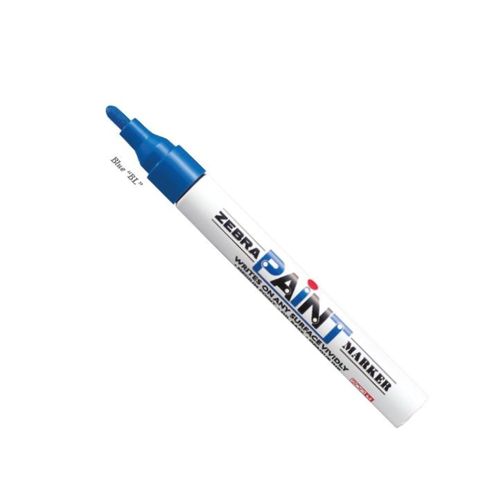 

X689 Zebra Paint Permanent Marker 1.5Mm Bullet Tip Oil Based Ink Spidol Warna White