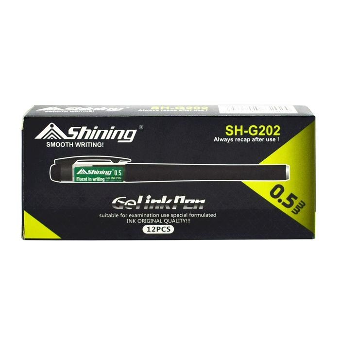 

X689 Shining Gel Ink Pen Shg-202 (12 Pcs) / Pulpen Gel Murah