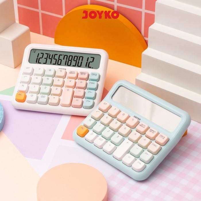

X689 Calculator Kalkulator Joyko Cc-63Aco 12 Digits Check & Correct