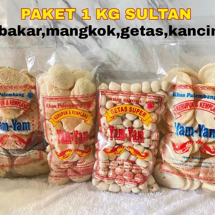 

Sale!! Paket Kerupuk Sultan 1 Kg ( Bakar,Mangkok,Getas,Kancing)