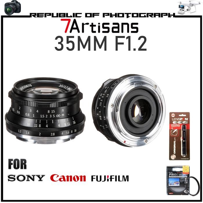 7artisans Photoelectric 35mm f/1.2 Lens for Sony, Canon, Fujifilm