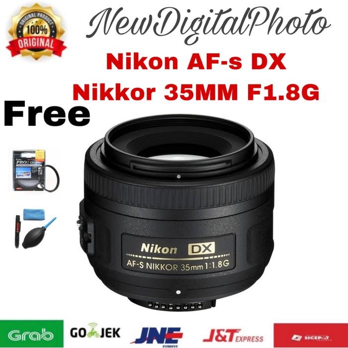 Nikon AF-S Dx Nikkor 35MM F1.8G - Lensa Nikon 35MM F1.8