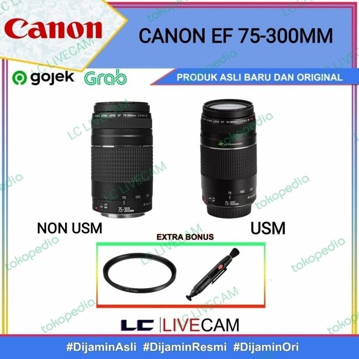 CANON EF 75-300MM USM / LENSA CANON 75-300 III / CANON 75-300MM