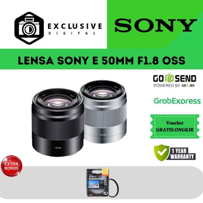 LENSA SONY E 50MM F1.8 OSS / SONY E 50MM F1.8 OSS