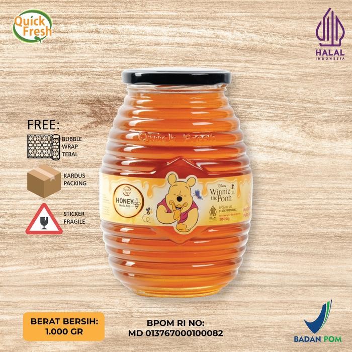 

[DISNEY] Quick Fresh Honey / Madu 1kg Jar
