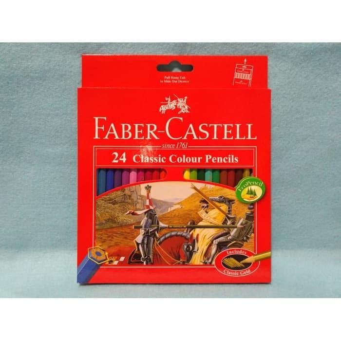 

Pensil 24 Warna Faber Castell Classic