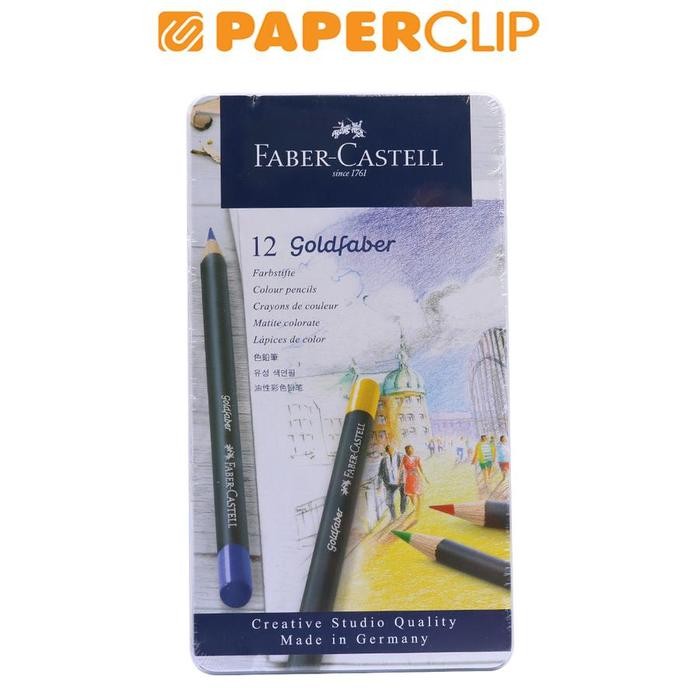 

PENSIL WARNA / COLOR PENCIL FABER CASTELL GOLDFABER 114712 12C