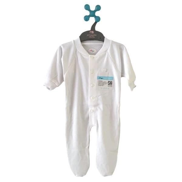 _O0VX Miyo Baby - Jumper Panjang Putih (1Pc)