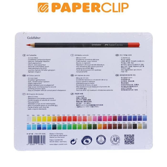 

PENSIL WARNA / COLOR PENCIL FABER CASTELL GOLDFABER 114748 48C