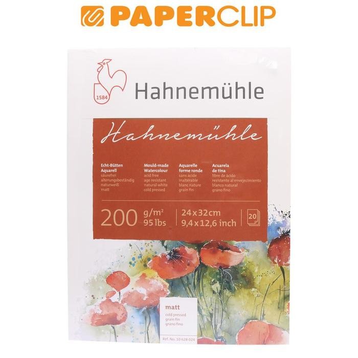 

WATERCOLOR PAD HAHNEMUHLE 20S 10628024 COLD PRESSED