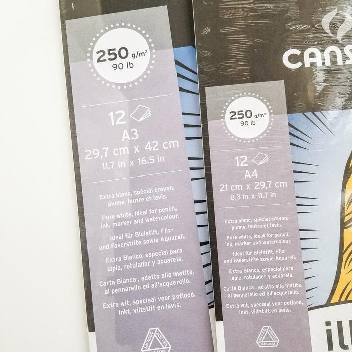 

Canson Illustration A4/A3 BD Manga Comics