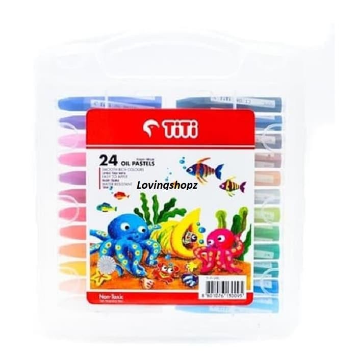 

Crayon TITI 24 warna Oil Pastel