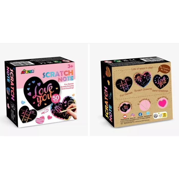 

AVENIR HEART SCRATCH NOTE