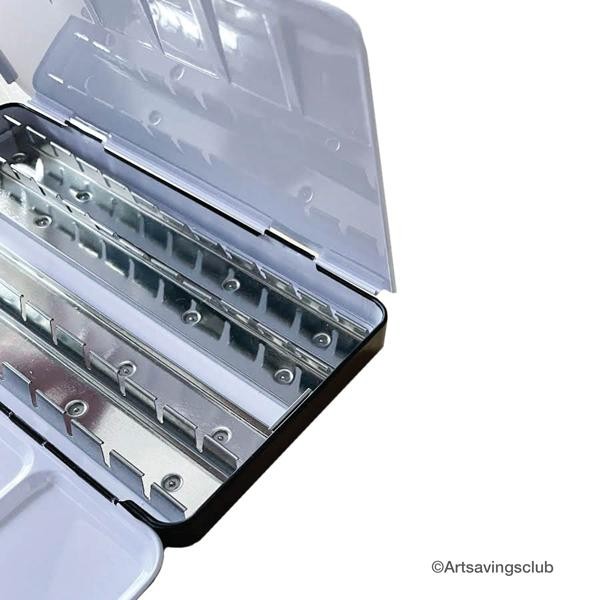 

Mungyo - Empty Tin Box For Water Color - Large Set For 48 Color