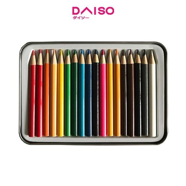 

Daiso Colored Pencil -Mini - 18 Colors-