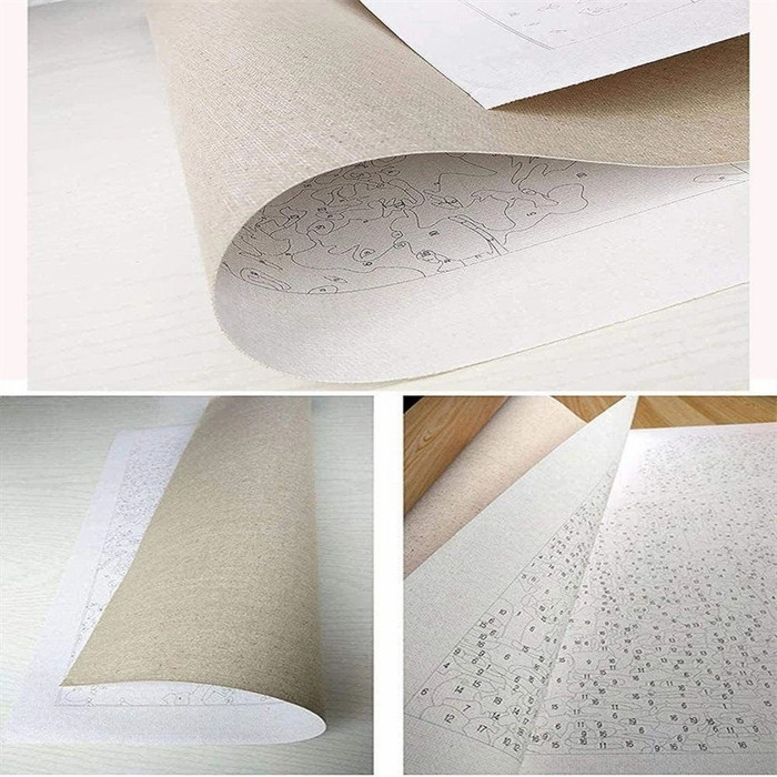 

Home Decor Canvas Paint By Number Kit Digital Oil