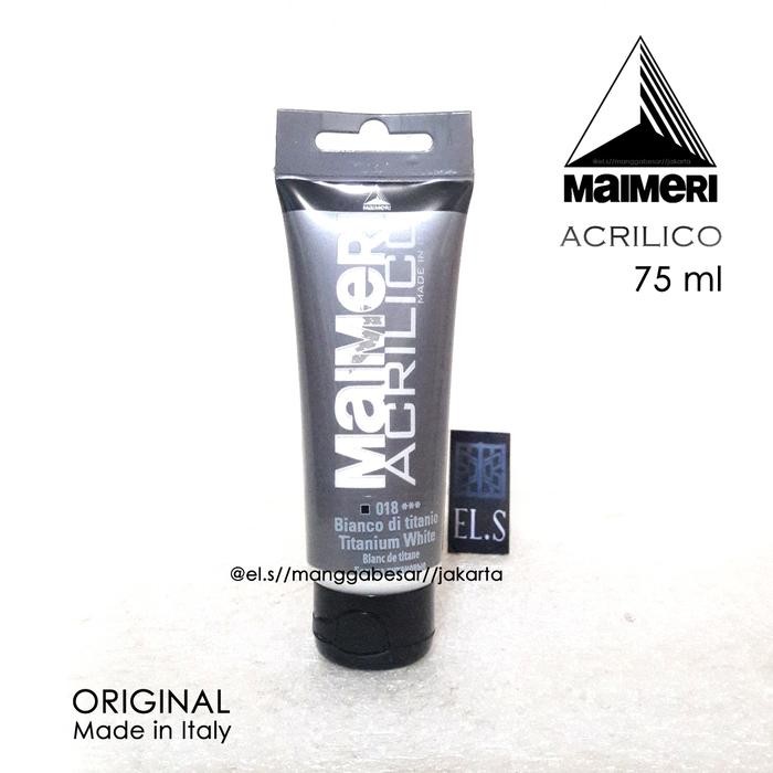 

Maimeri Acrilico - Titanium White 75 Ml