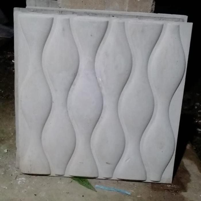 Jual Rugi Wall Panel Grc Wall Panel 3D Hiasan Dinding 3 Dimensi Wall Panel