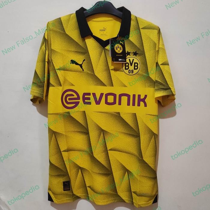 Neww Jersey Borussia Dortmund 3rd Ucl/Cup 23/24 Stadium Original Murah