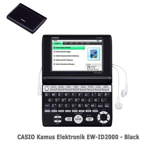 

CASIO KAMUS ELEKTRONIK BLACK 2000