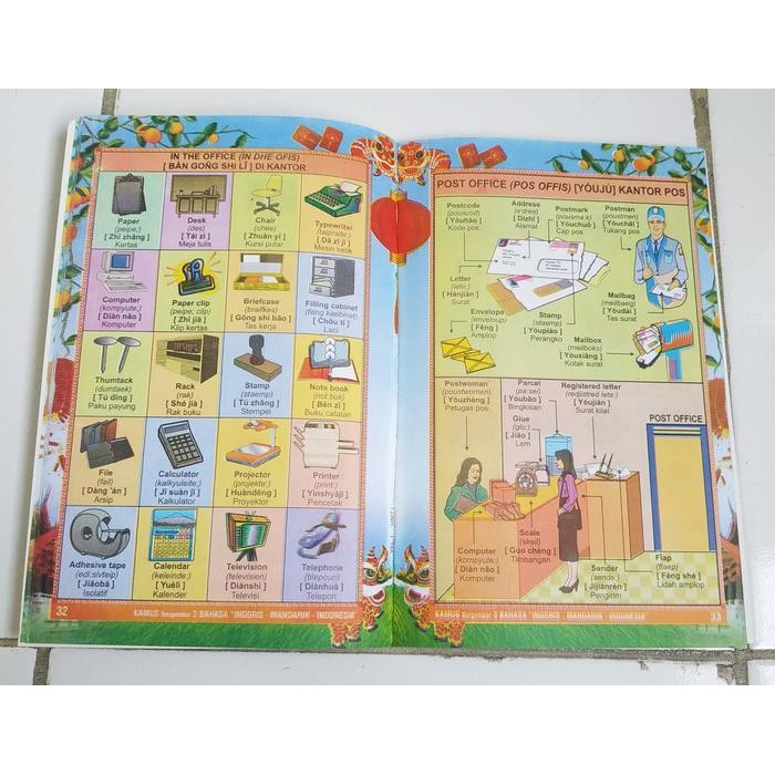 

KAMUS 3 BAHASA INGGRIS MANDARIN INDONESIA BERGAMBAR BERWARNA MURAH