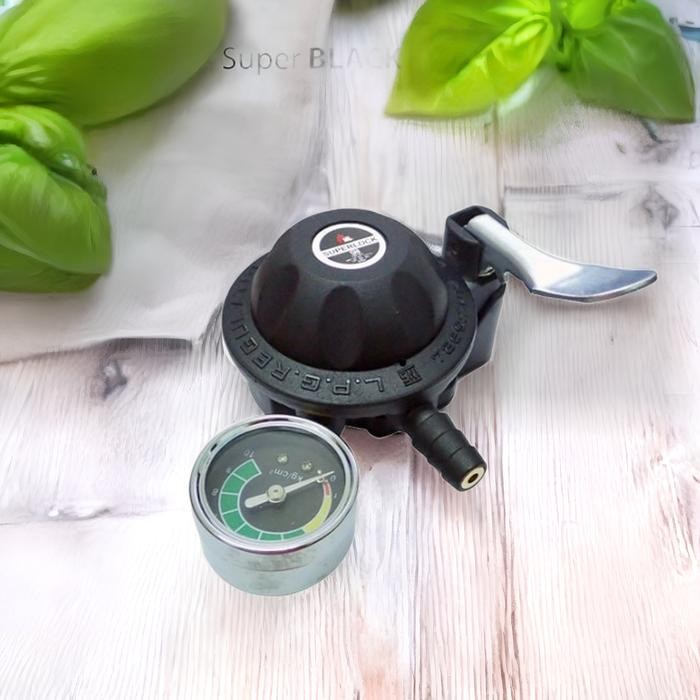 

REGULATOR GAS TEKANAN RENDAH GASCOMP SUPERLOCK GRS 01 SUPER BLACK
