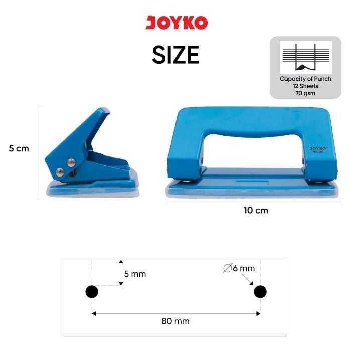 

Punch Pembolong Kertas No.30 Joyko Pu-30