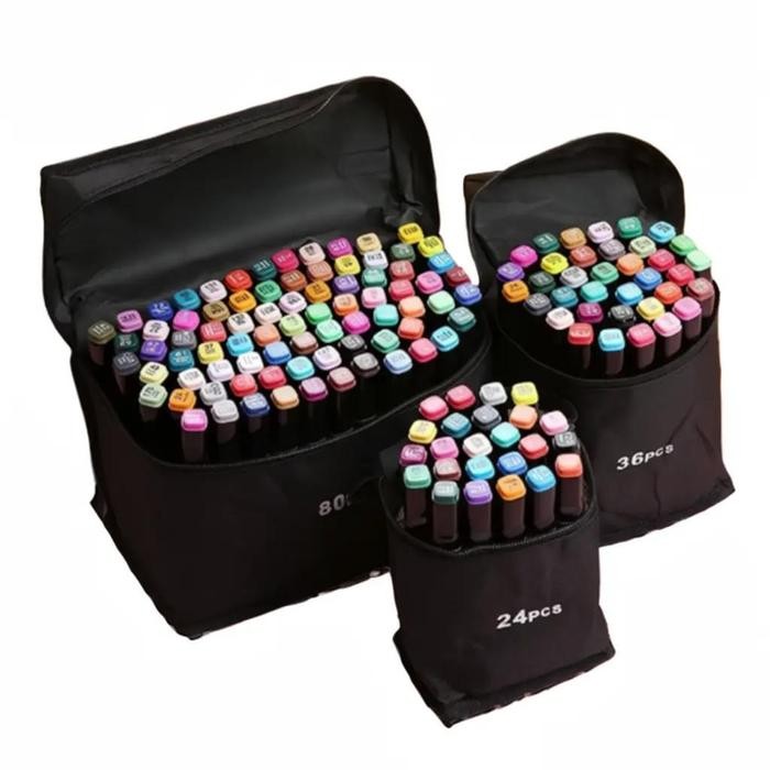 

Stabilo Spidol Warna Sketsa Umum Dua Sisi Kepala Tulis Luas dan Halus Pena Pensil Double Headed