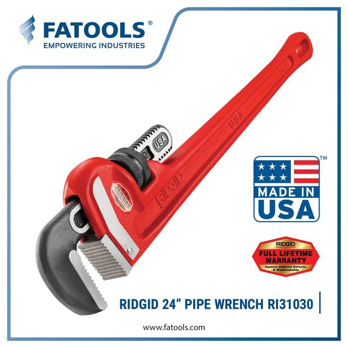 Ready Stock Ridgid 31030 Pipe Wrench 24"