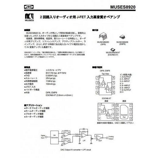 MUSES 8920 - JDM JAPAN