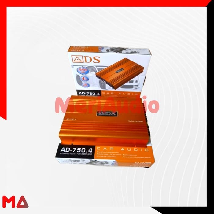 POWER 4CHANNEL ADS AD 750.4CHANNEL