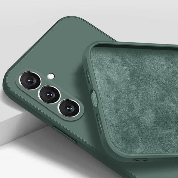 Case untuk Samsung A14 A24 A34 A54 SOFT CASE BABY SKIN FREE TALI MICROFIBER SILIKON