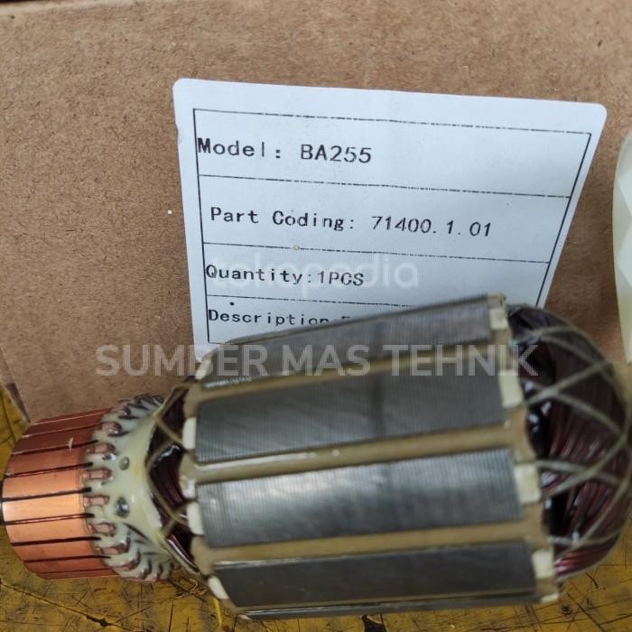 Best Seller Armature Ba255 Doliz Angker Ba 255 Rotor Part Mesin Bobok Beton Doliz