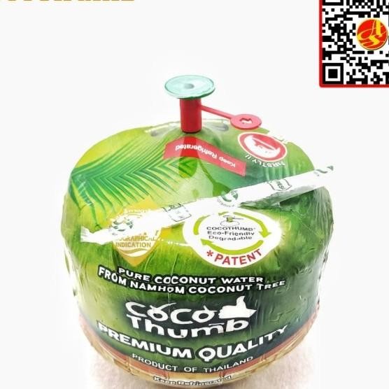 

SIAPKIRIM buah kelapa muda air manis pandan wangi thailand bangkok coco thai best bucket READY STOCK