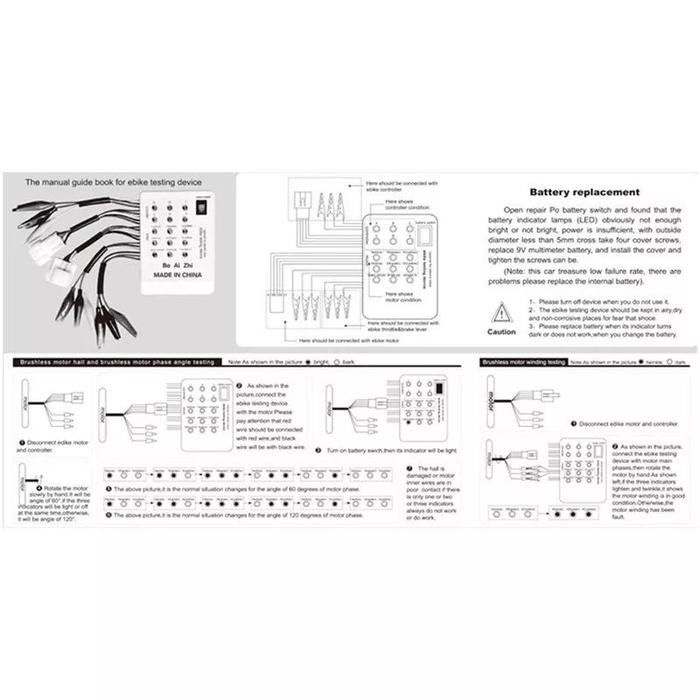 Bike Scooter Motor Tester Tester Controller Bldc Tester Tester Control