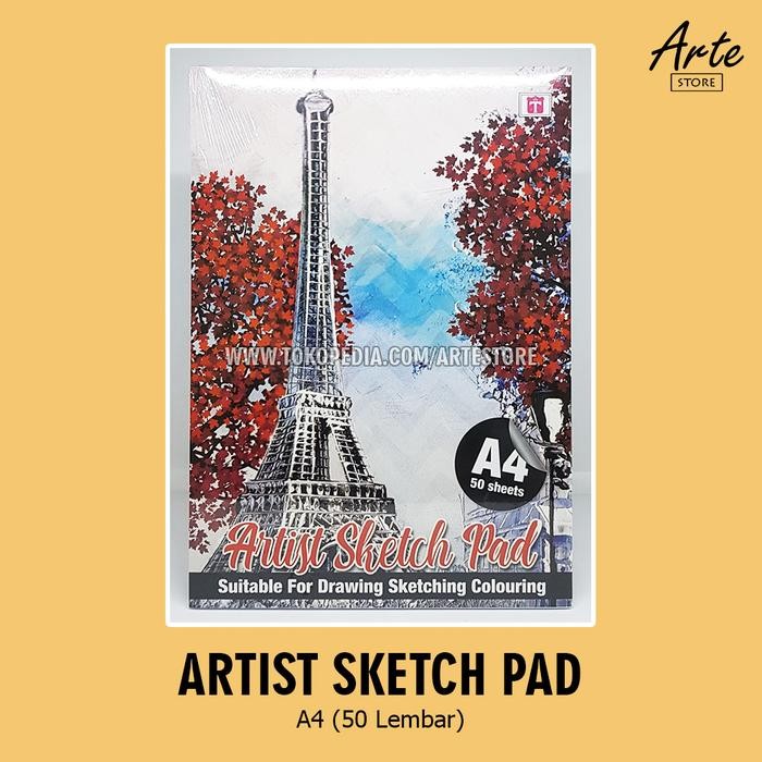 

SARI Tiara Artist Sketch Pad A4 (50 Lembar)