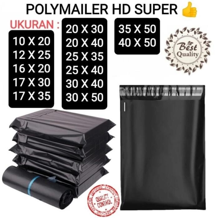 

5WUM Kantong Amplop Plastik Online Shop Tanpa Plong Polymailer Poly Mailer