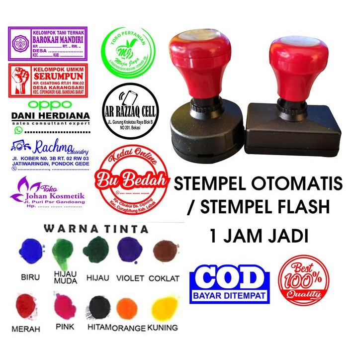 

SARI Stempel Flash Stempel Otomatis Free Desain