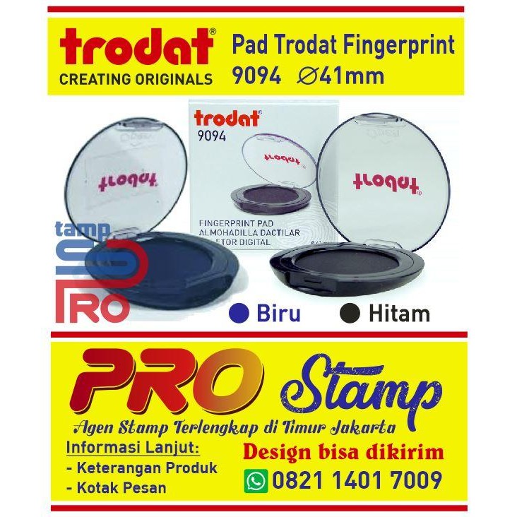

SARI Fingerprint Pad Trodat 9094 Hitam - Biru