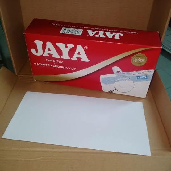 

5WUM Amplop 90 Jaya Polos Putih Seal ( Isi 100 Pcs )