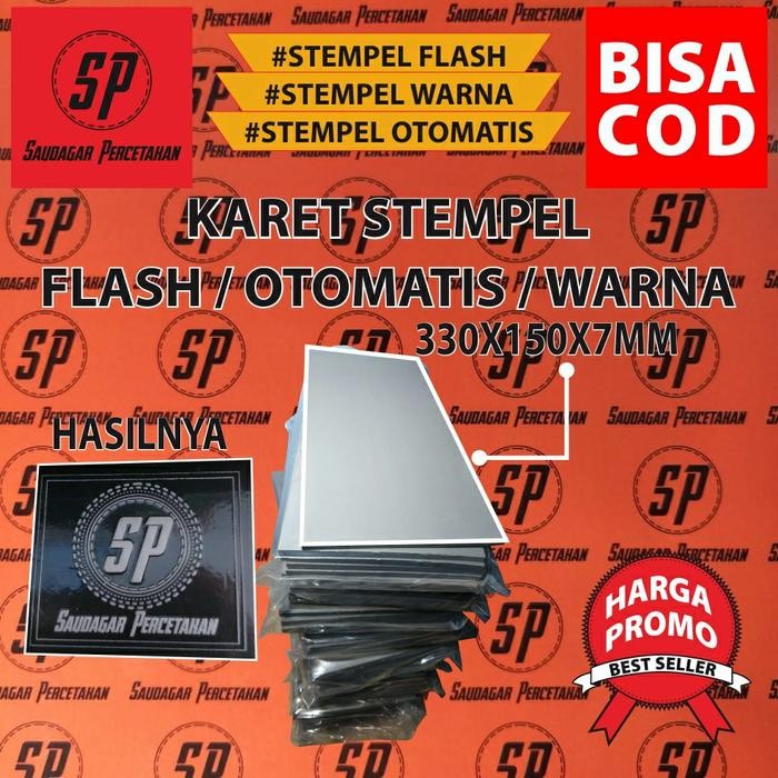 

SARI Karet Stempel Flash / Warna / Otomatis Uk 11X15 Dan 33X15