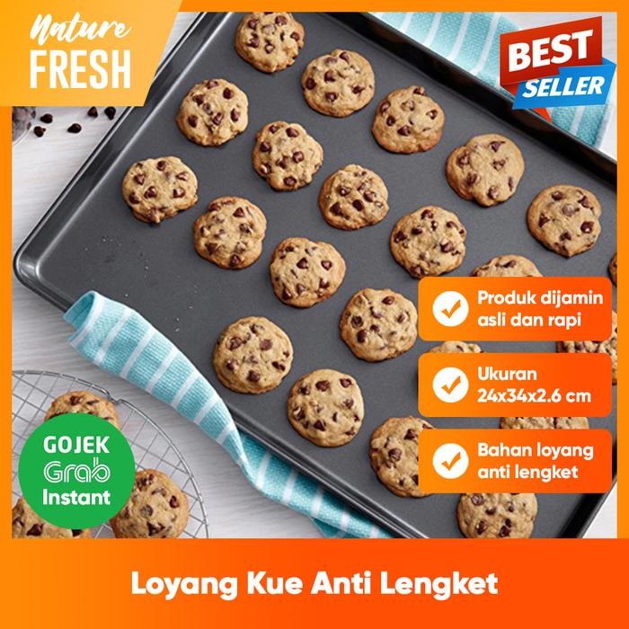 Maxim Baking - Loyang Kue Kering Nastar Roti Loyang Microwave Oven Loyang Import 13"