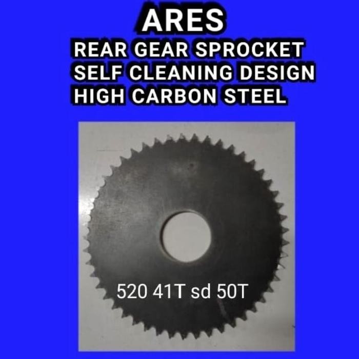 [Best Quality] Gear Belakang Buta Blank Ares 520 41T, 42T, 43T, 44T, 45T, 46T, 47T, 48T, 49T, 50T