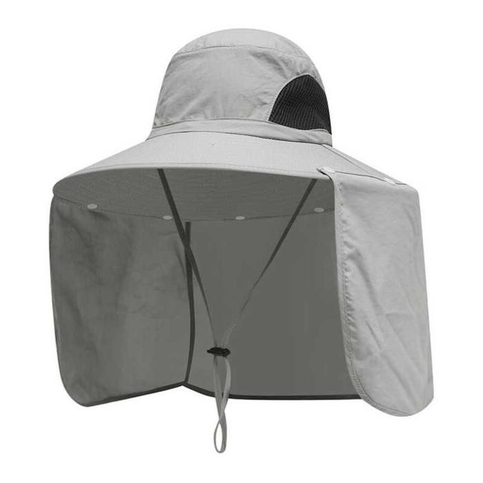 Topi Mancing Gunung Kebun Penutup Wajah Leher Anti Panas Waterproof
