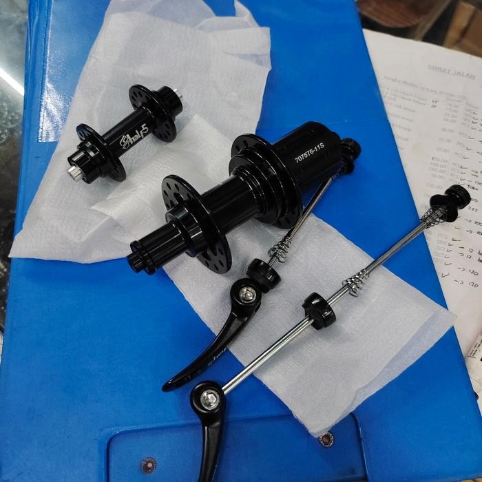 Hub Freehub GT HALF5 28 Hole Old 74mm/130mm Rim Brake GT half5 Hitam old 74/130