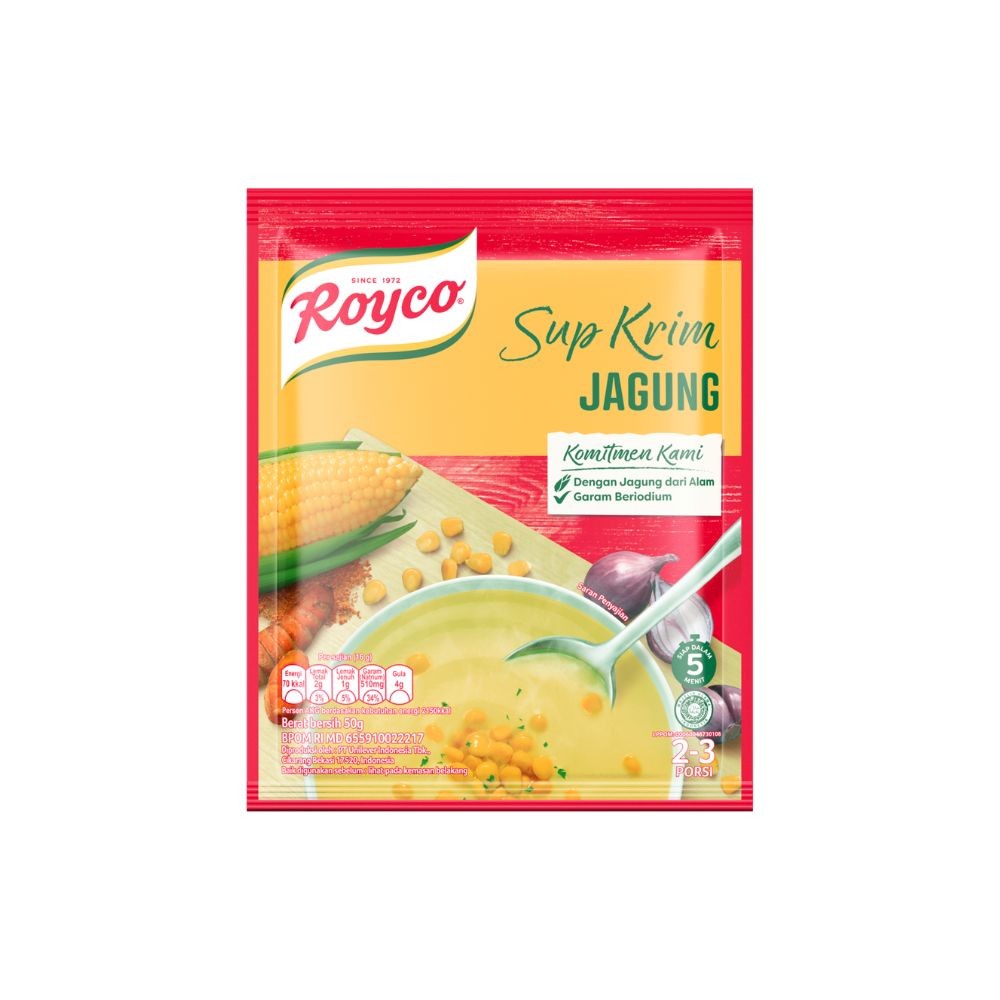 

Royco Sup Krim Jagung 50 gram